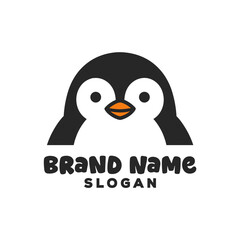 Penguin brand logo with playful typography