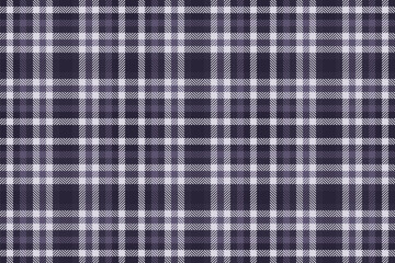 Towel vector background textile, complexity fabric texture check. Dimensional pattern tartan plaid seamless in dark and white colors.