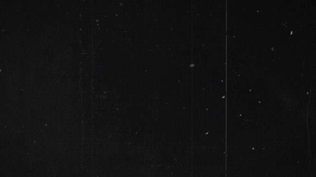 Frame Effect Overlay of old film with scratches, dust and grain