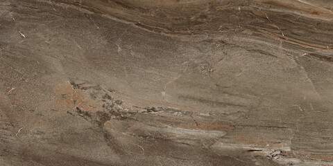 Brown polished marble with white veins. A deep stone color for your design