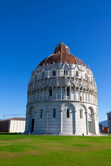 Baptistery of St. John in Pisa, Italy