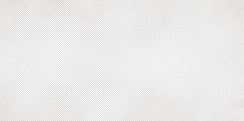 White fabric with diagonal grey pinstripe pattern textile