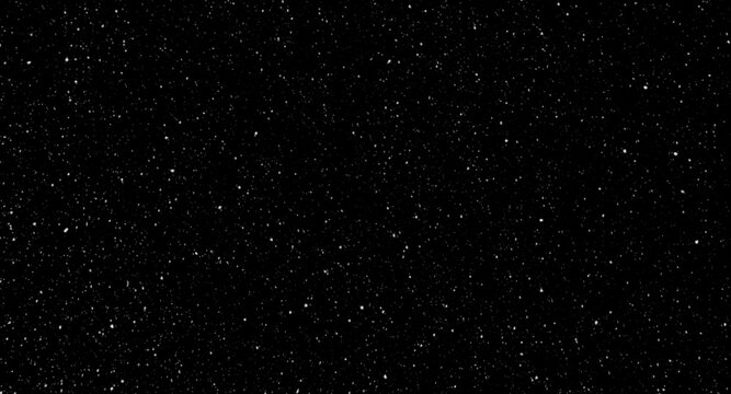 Stars in the night. Starry night sky galaxy space background. Glowing stars.