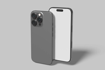 Phone 16 Pro Mockup Your Design Blank