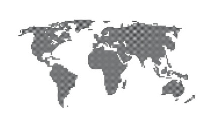 world map vector illustration