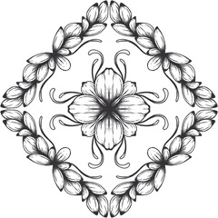 abstract floral background