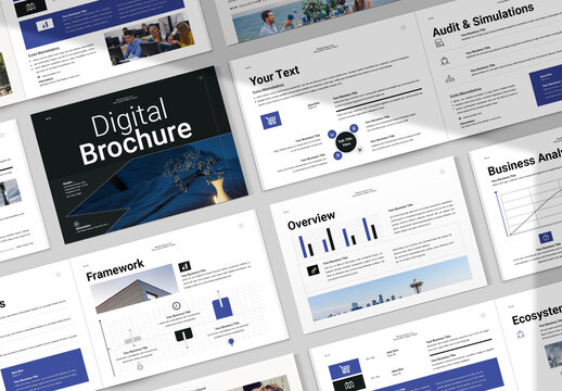 Digital Brochure Template