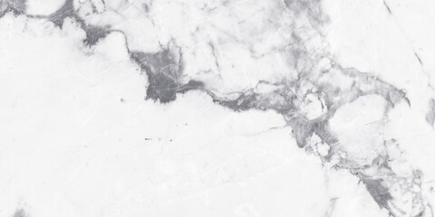 White marble with gray veins. Calacata Italian stone, texture for ceramic tiles, carpet design.