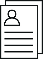 Students Information vector file single