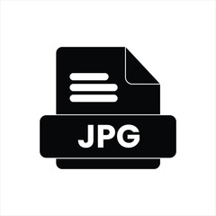 Standard digital document representation featuring the JPG format icon, suitable for various media, illustrating common digital assets, including graphic types like 38.eps