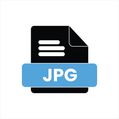 File format JPG icon representing digital image files, software, and data