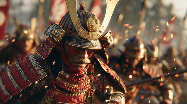 戦場の侍