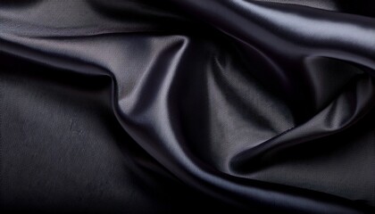 Fototapeta premium Texture Of A Black Silk