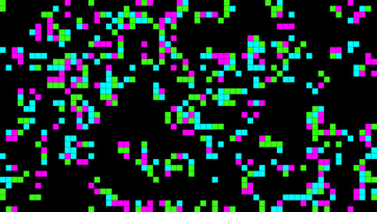 Electric Neon Color Grid Abstract Background for Digital and Web Design Projects