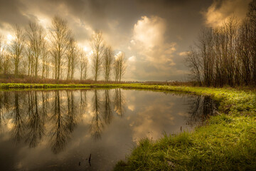 Old city of Delft, Netherlands