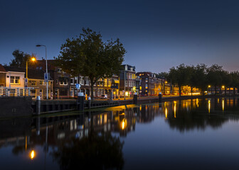 Old city of Delft, Netherlands