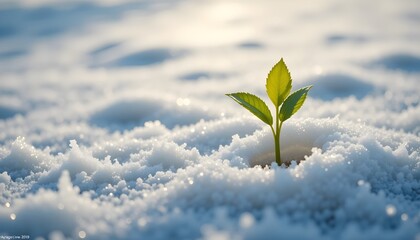 추운겨울에 난 새싹