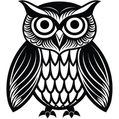 owl vector icon