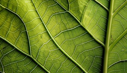 Leaf Texture Close Up