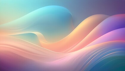 Pastel gradient background, soft diffusion, clean abstract composition 