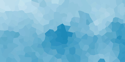 Abstract geometric crystal pattern background with varying shades of blue and light blue, creating a cool and serene visual texture for design projects and digital art applications