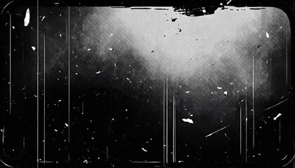 old film texture with scratches noise and glitch shapes realistic overlay film texture in black white dust and grain
