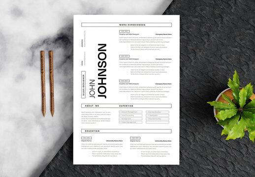 Resume CV Template