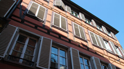 Obraz premium old habitation buildings in strasbourg in alsace in france 