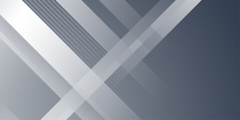 Fototapeta premium Minimal blue abstract modern background design. Vector futuristic digital landscape with line abstract grey blue background. Vector abstract graphic design banner pattern presentation background. 