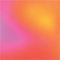 Gradient Background in Pink Orange and Yellow