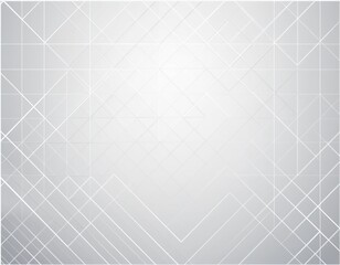 Fototapeta premium white color technology concept geometric square background