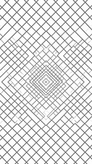 Fototapeta premium Abstract pattern with receding squares, creating a tunnel-like perspective