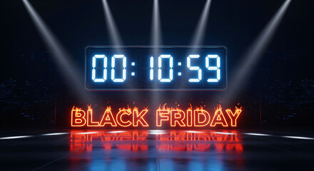 black friday countdown timer