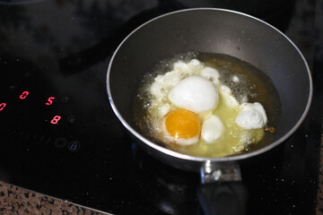 cooked eggs dish for brekfast