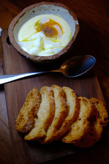 cooked eggs dish for brekfast