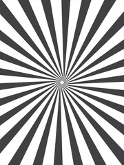 White and black ray burst style background