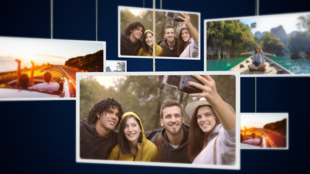 Flying Photos Carousel