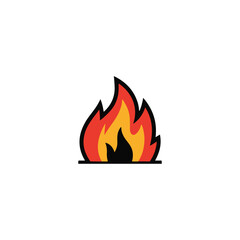 burning fire icon