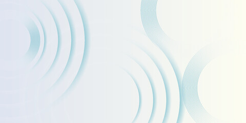 abstract background realistic 3D overlapping circle texture shapes and shadows. Simple design, poster, web