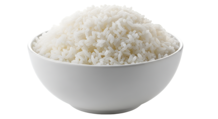Bowl of Steamed White Rice image