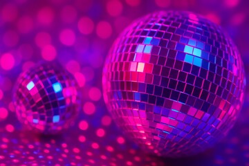 Obraz premium Disco Light Reflections