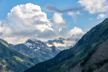 Fototapeta premium Beautiful summer mountain landscape. Altai, Russia