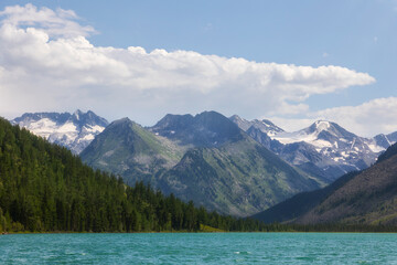 Srednee Multinskoye Lake, Altai Republic, Russia