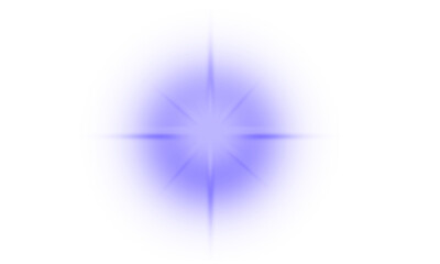 Glowing Sunburst Light Effect with transparent background PNG and JPEG image