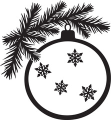 Christmas Ornament Laser Cut Design Bundle