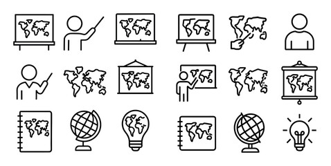 Educational World Icons