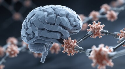 geometric brain and virus connection