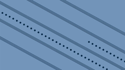 Fototapeta premium Abstract background with diagonal lines and dots creating a structured but simple visual pattern design