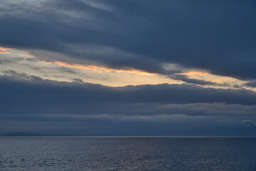 Obraz premium 海と雲