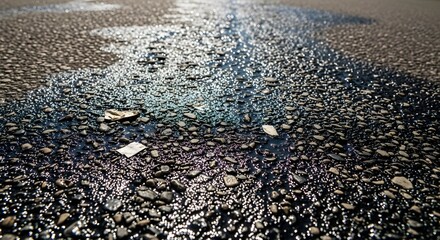 Wet Asphalt Texture